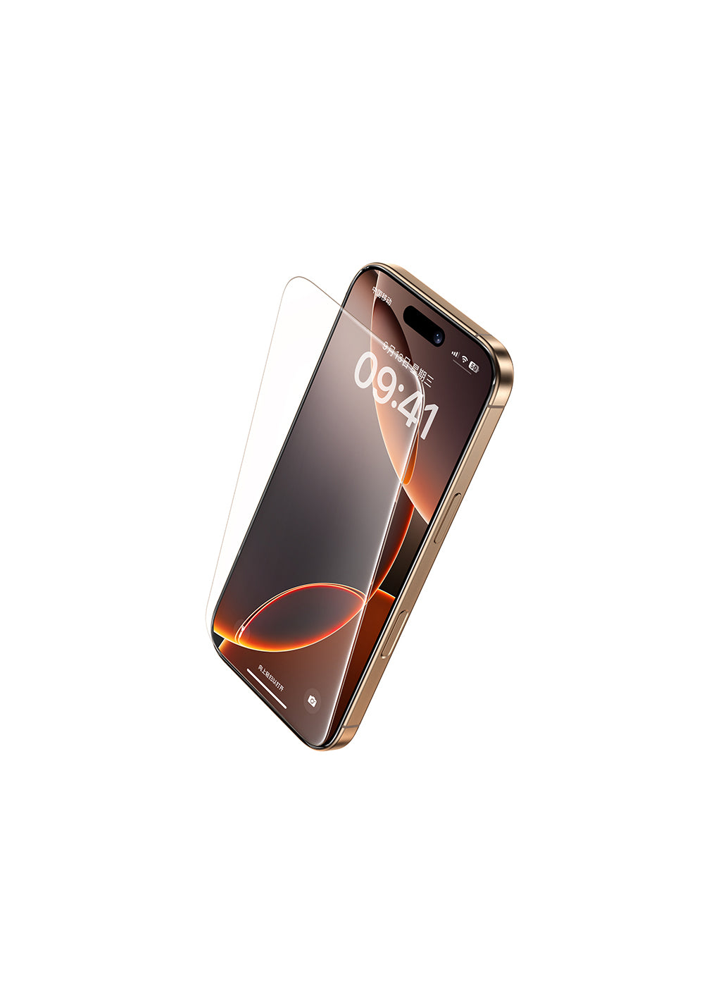 Apple iPhone 16 Pro Benks 0.3mm InvisiWarrior Ekranı Tam Kaplayan Full Şeffaf Ekran Koruyucu