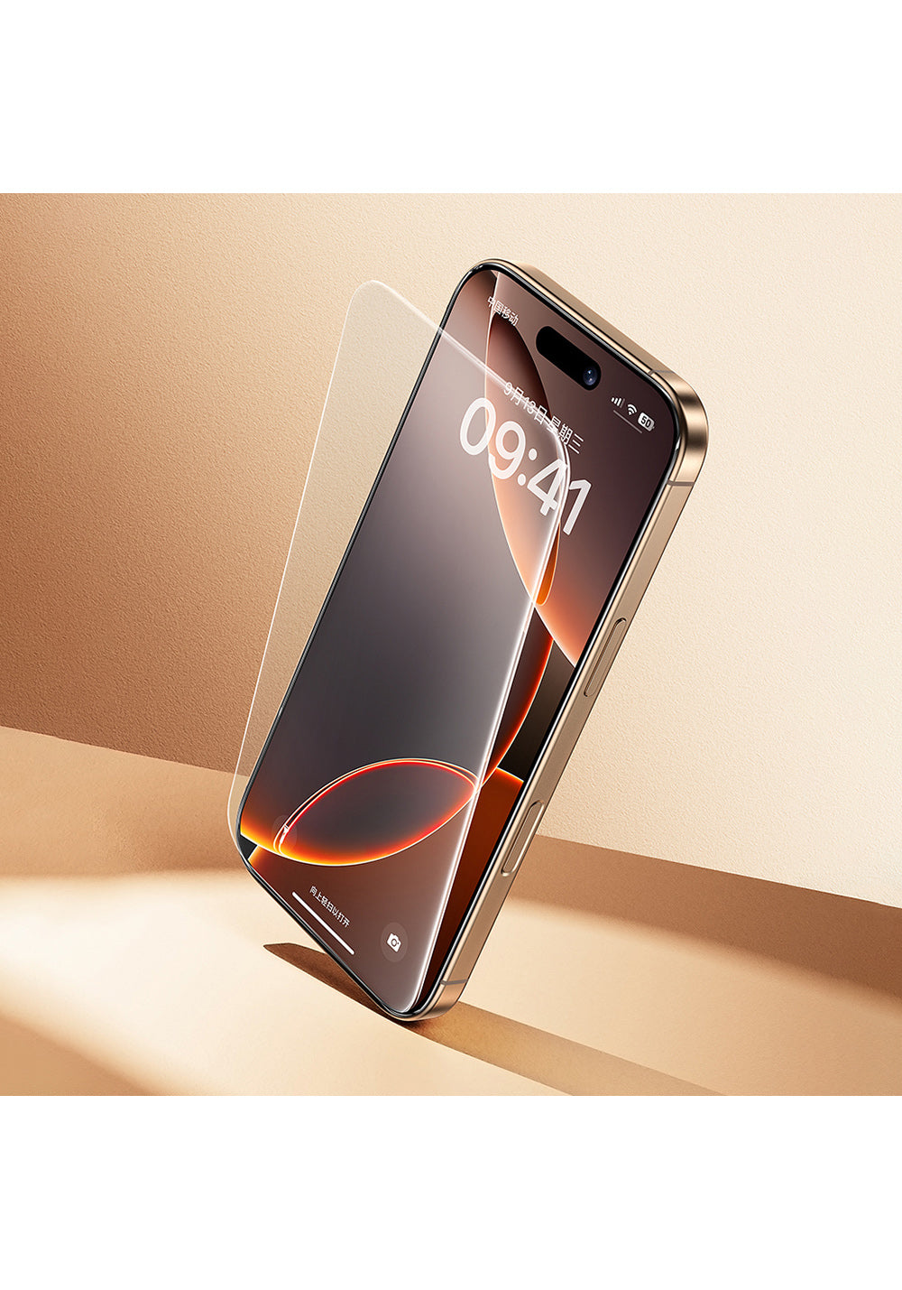 Apple iPhone 16 Pro Max Benks 0.3mm InvisiWarrior Ekranı Tam Kaplayan Full Şeffaf Ekran Koruyucu