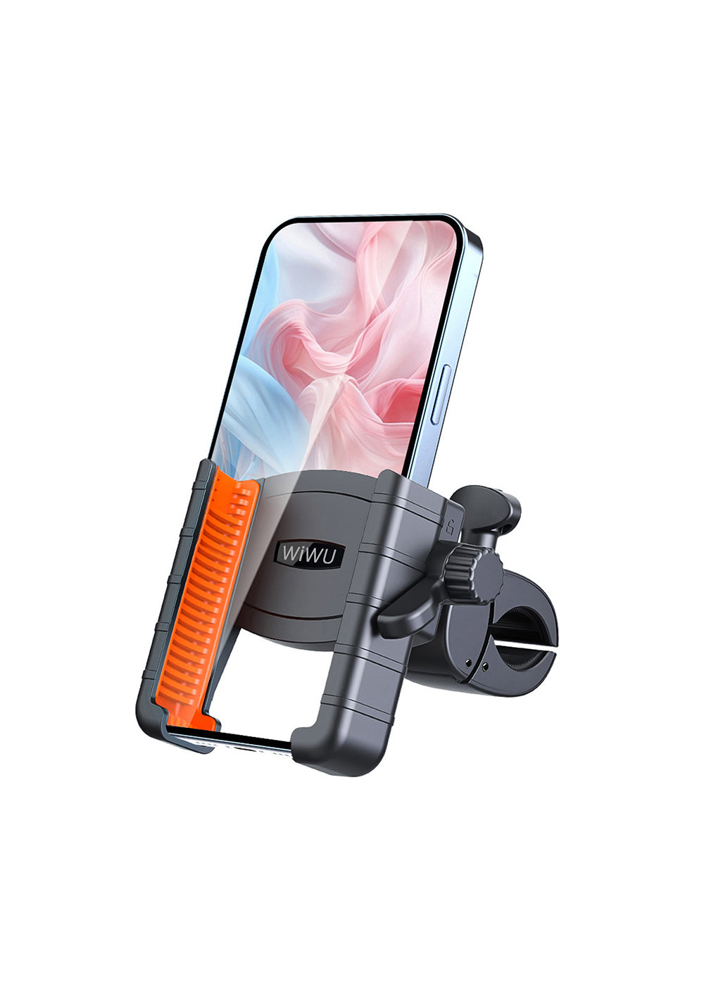 Wiwu Wi-ZC002 Sarsıntı Önleyici 360° Derece Dönebilen Ayarlanabilir Motosiklet ve Bisiklet Telefon Tutucu