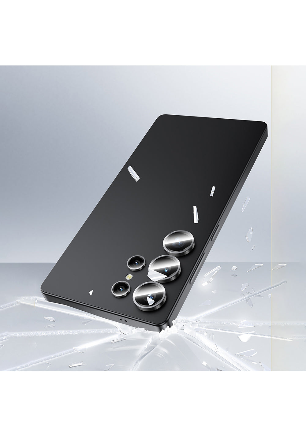 Galaxy S25 Ultra Benks Glass Warrior Kolay Uygulama Aparatlı Kamera Lens Koruyucu