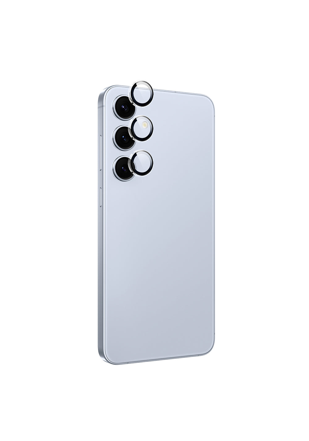Galaxy S25 Plus Wiwu LG-010 Lens Guard Oleofobik Anti Reflective Kamera Lens Koruyucu + Kolay Uygulama Aparatlı