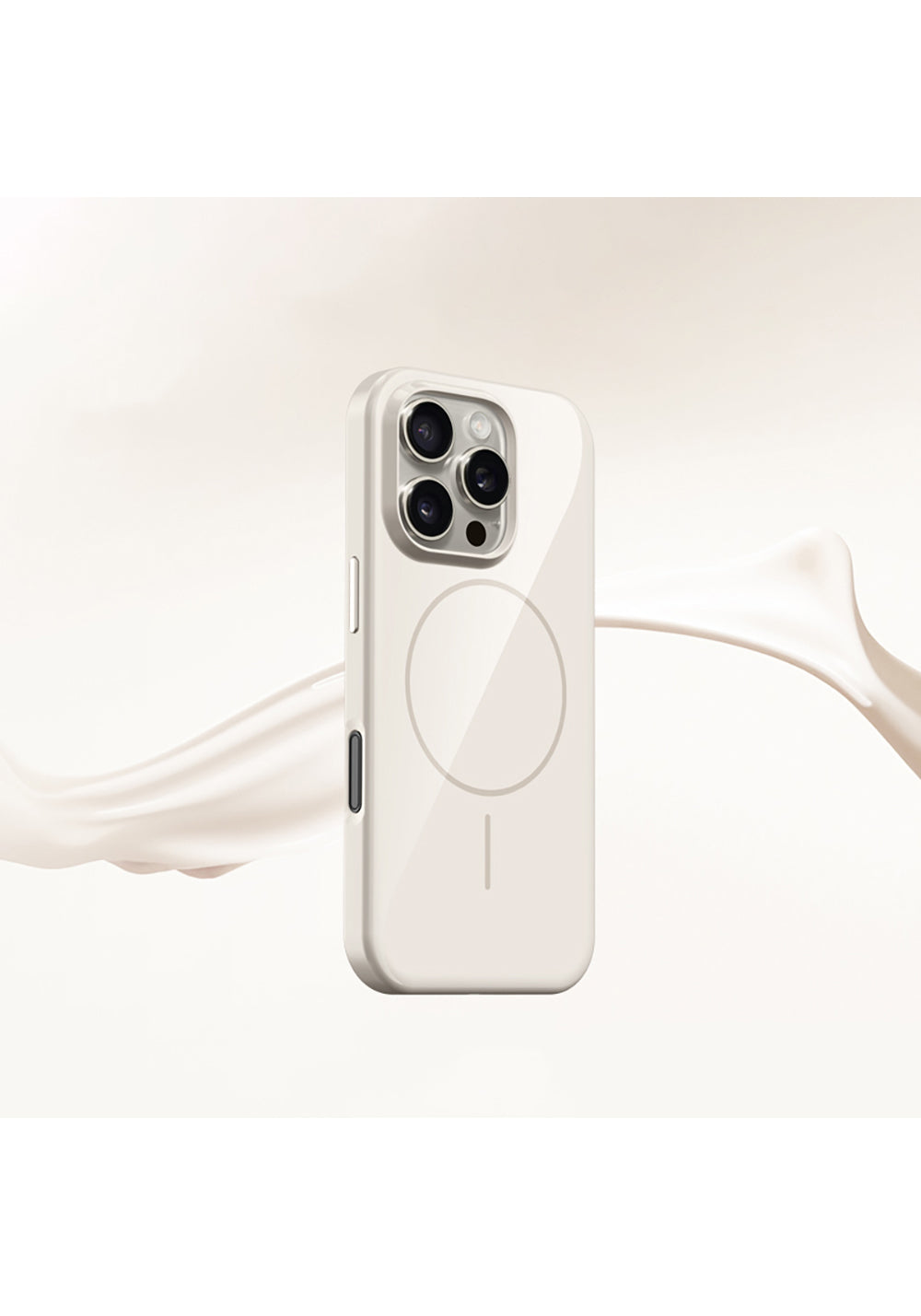 Apple iPhone 16 Pro Max Kılıf Manyetik Şarj Uyumlu Wlons Frego Kapak