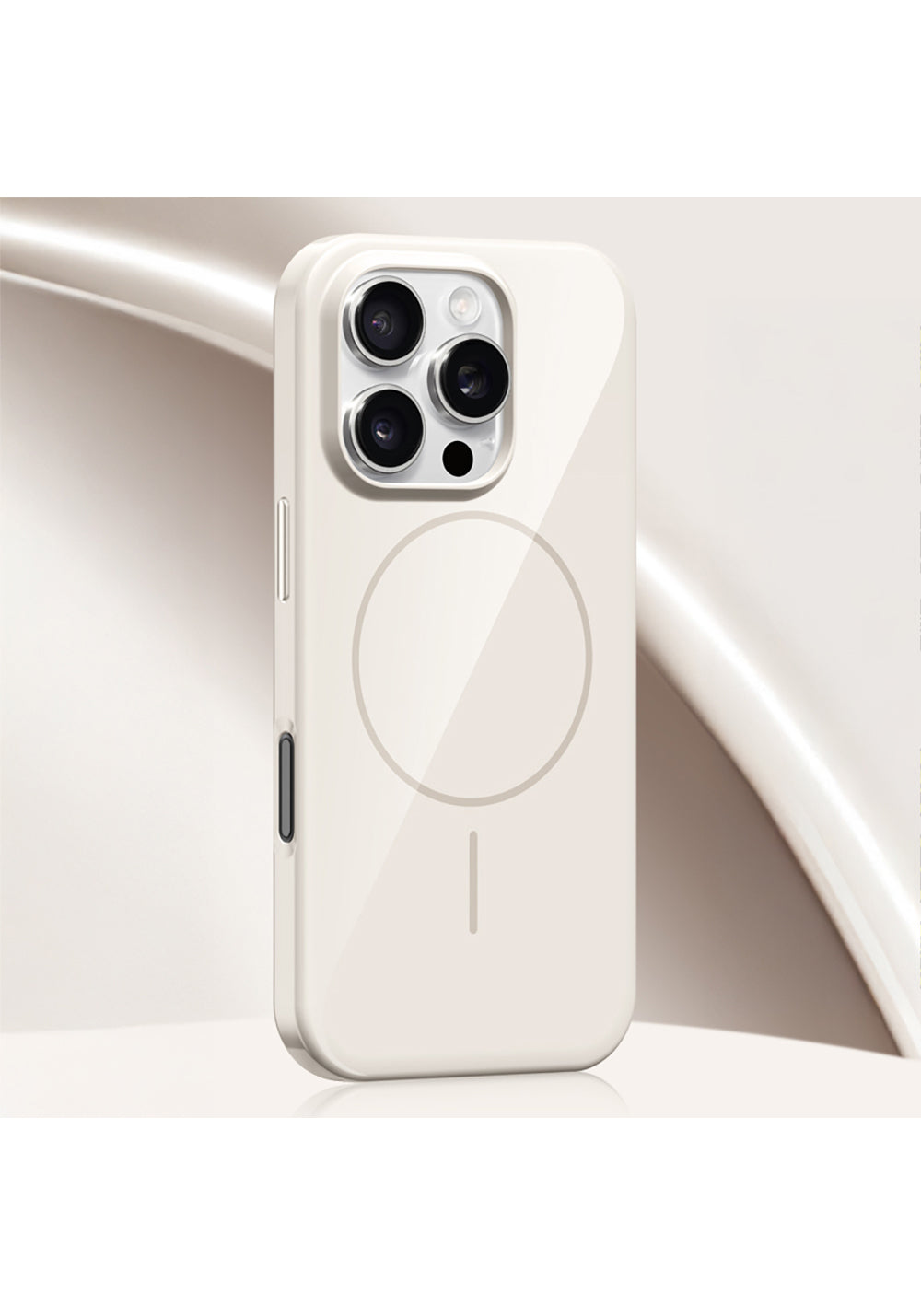 Apple iPhone 16 Pro Max Kılıf Manyetik Şarj Uyumlu Wlons Frego Kapak