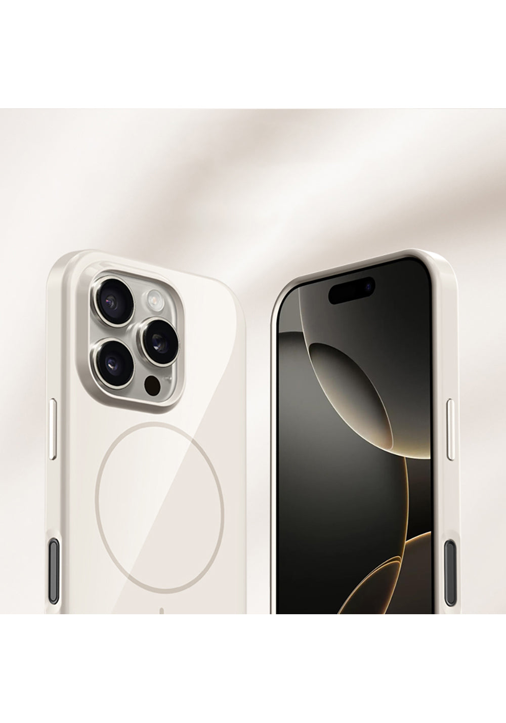 Apple iPhone 16 Pro Max Kılıf Manyetik Şarj Uyumlu Wlons Frego Kapak