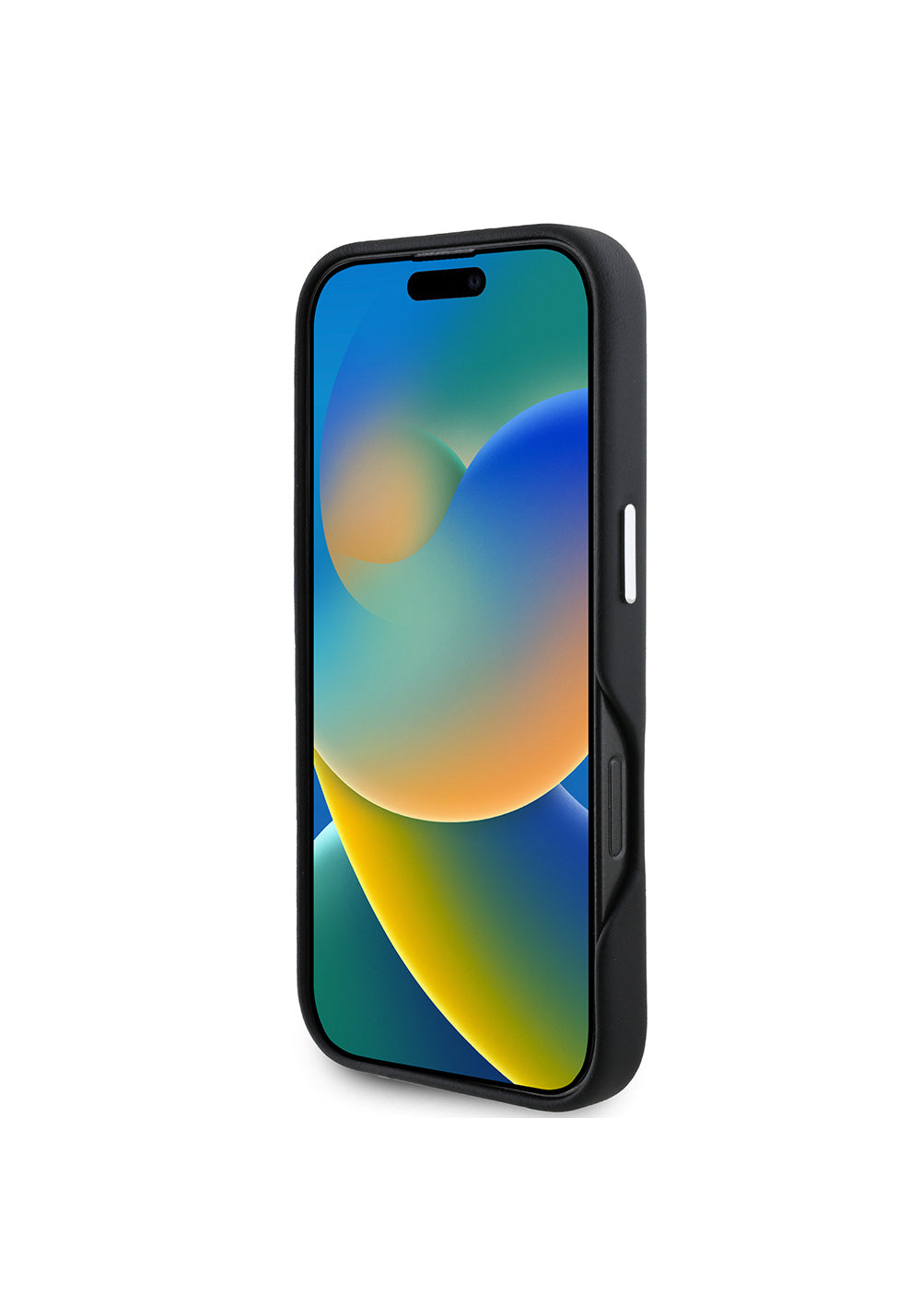 Apple iPhone 16 Pro Max Kılıf TUMI Orijinal Lisanslı Manyetik Şarj Uyumlu Metal Yazı Logolu PU Deri Kapak