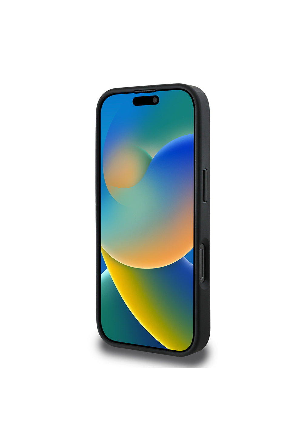 Apple iPhone 16 Pro Max Kılıf Guess Orijinal Lisanslı Manyetik Şarj Uyumlu Yazı Logolu Circle Classic Kapak