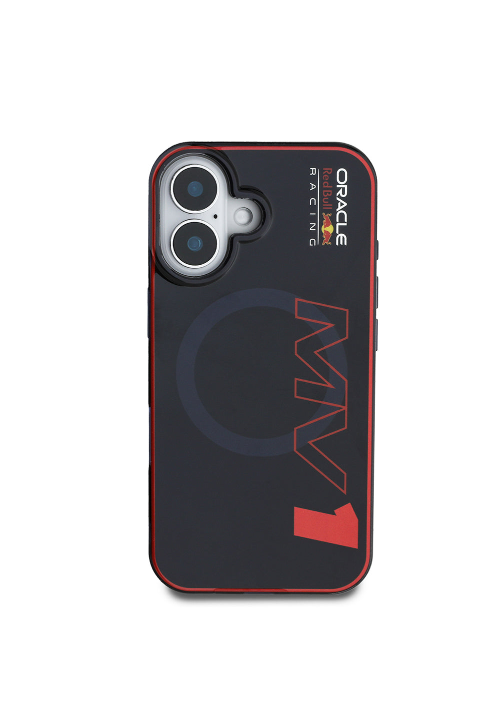 Apple iPhone 16 Kılıf Redbull Orijinal Lisanslı Manyetik Şarj Uyumlu Çift Katmanlı Sert PC Büyük Boy MV Kapak