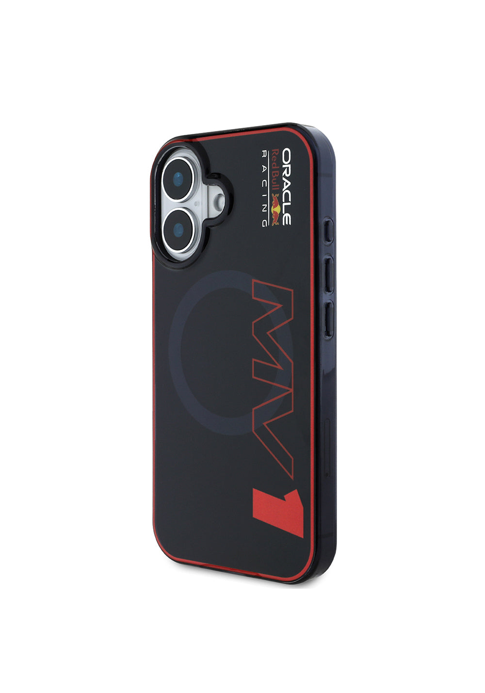 Apple iPhone 16 Kılıf Redbull Orijinal Lisanslı Manyetik Şarj Uyumlu Çift Katmanlı Sert PC Büyük Boy MV Kapak
