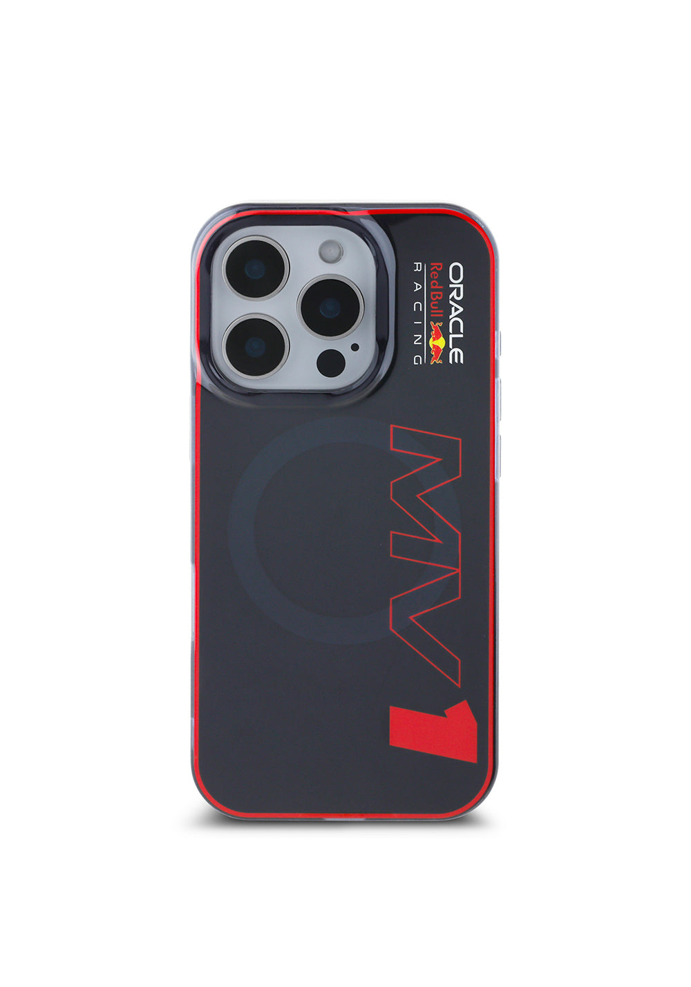Apple iPhone 16 Pro Max Kılıf Redbull Orijinal Lisanslı Manyetik Şarj Uyumlu Çift Katmanlı Sert PC Büyük Boy MV Kapak