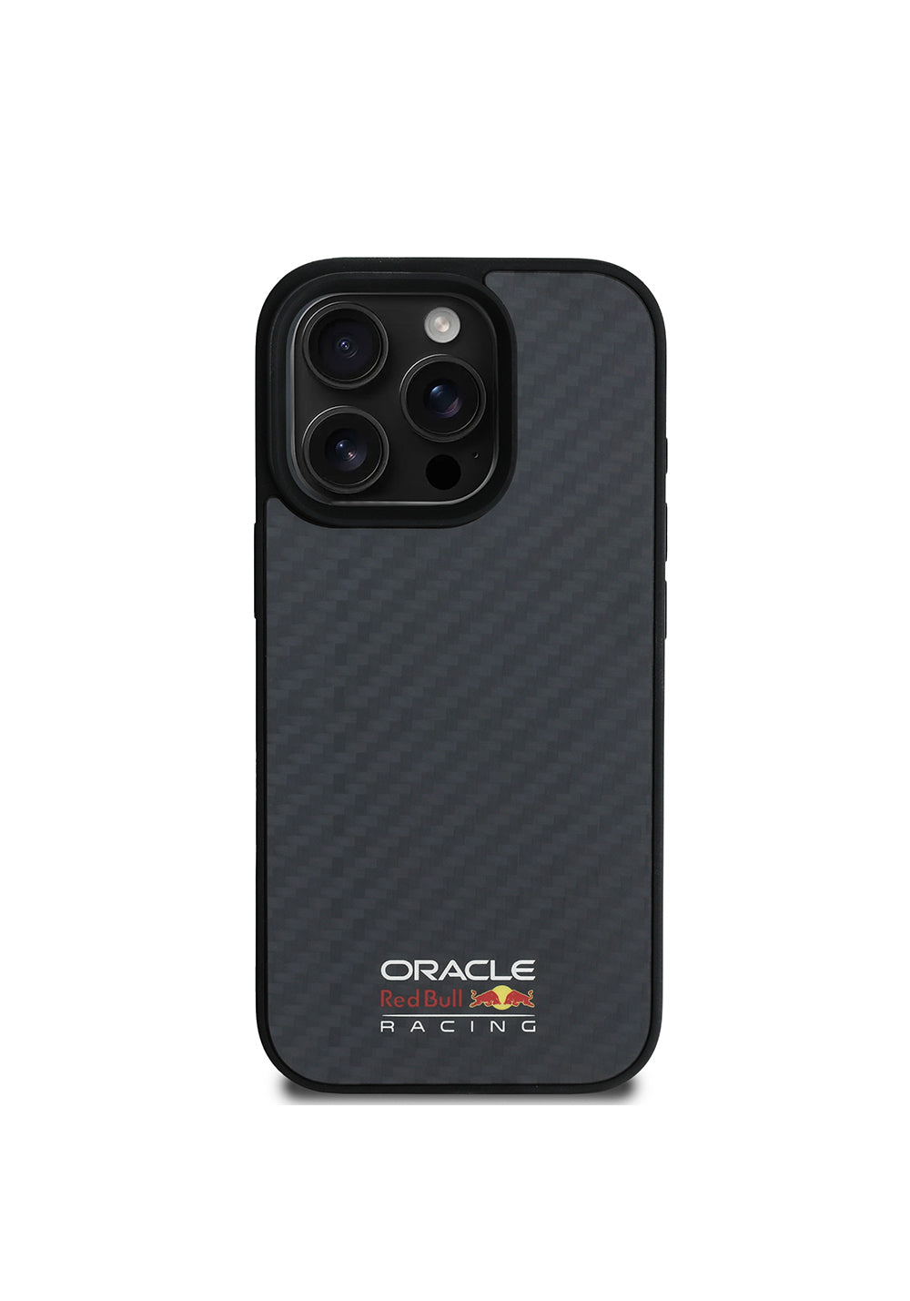 Apple iPhone 16 Pro Max Kılıf Redbull Orijinal Lisanslı Manyetik Şarj Uyumlu Karbon Fiber Tasarımlı Parlayan Logolu Kapak