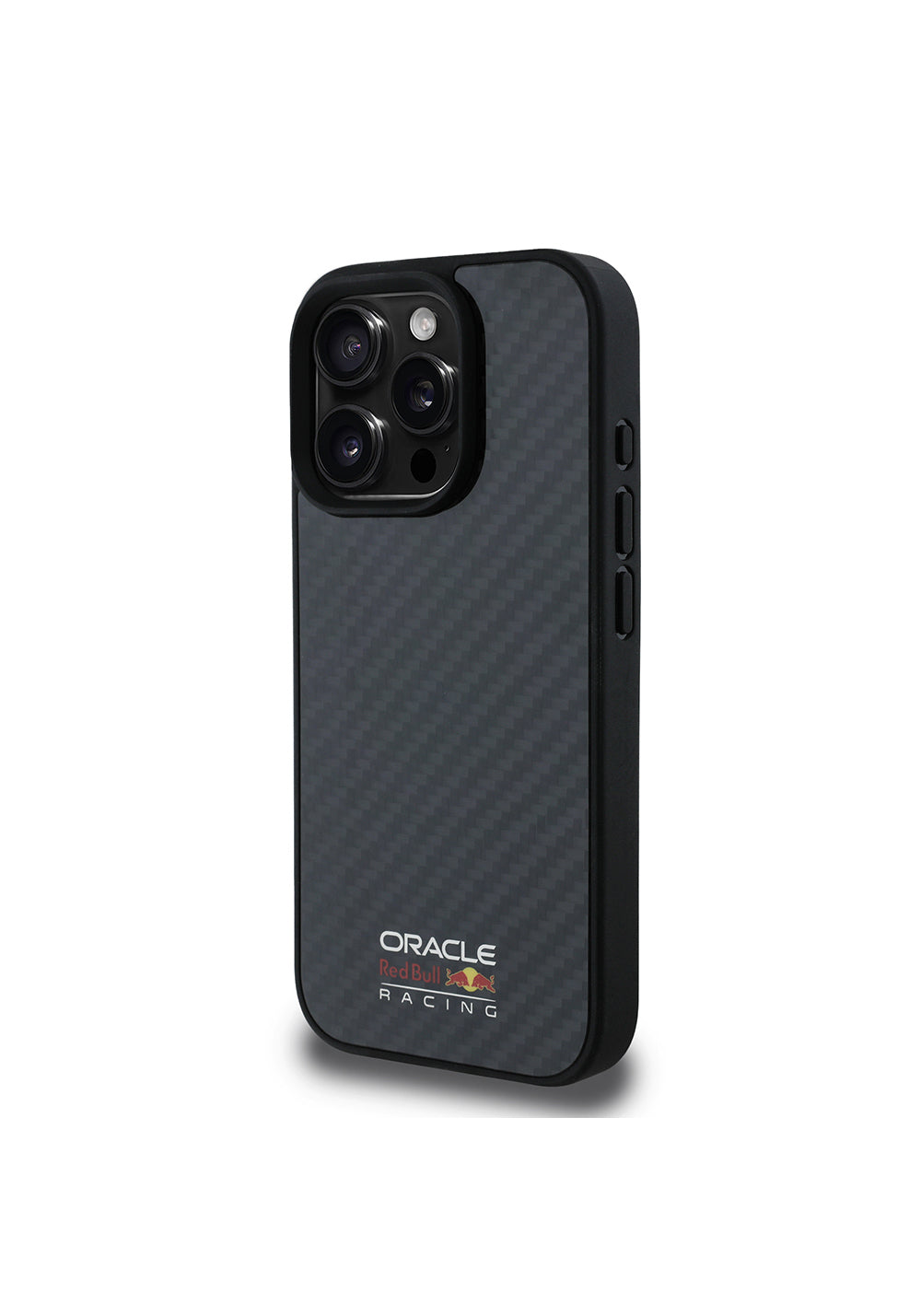 Apple iPhone 16 Pro Max Kılıf Redbull Orijinal Lisanslı Manyetik Şarj Uyumlu Karbon Fiber Tasarımlı Parlayan Logolu Kapak