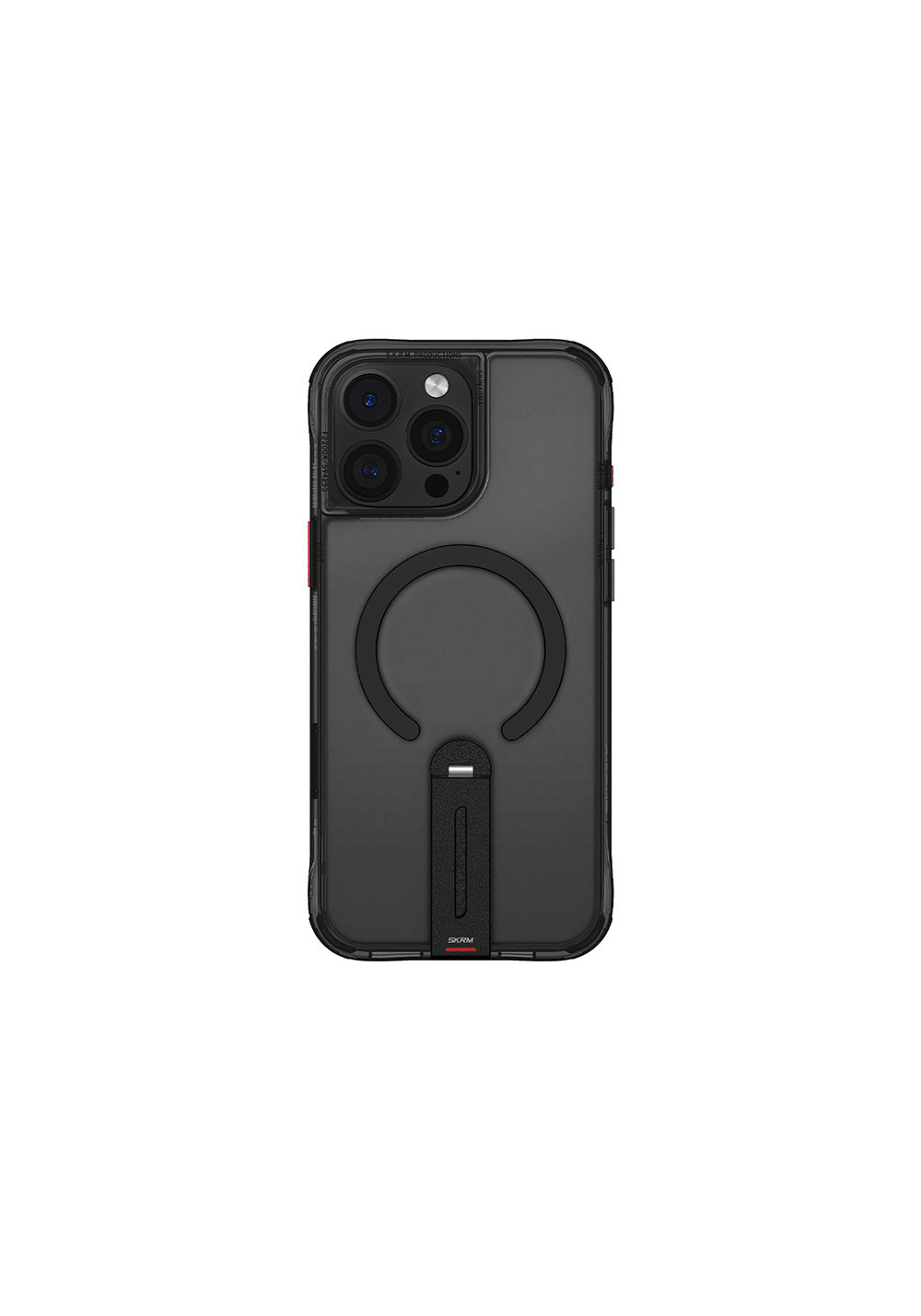 Apple iPhone 16 Pro Max Kılıf Manyetik Şarj Uyumlu 360 Derece Dönebilen Standlı Skinarma Helix Kapak