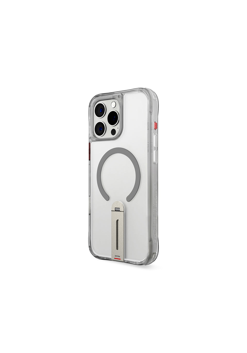 Apple iPhone 16 Pro Max Kılıf Manyetik Şarj Uyumlu 360 Derece Dönebilen Standlı Skinarma Helix Kapak