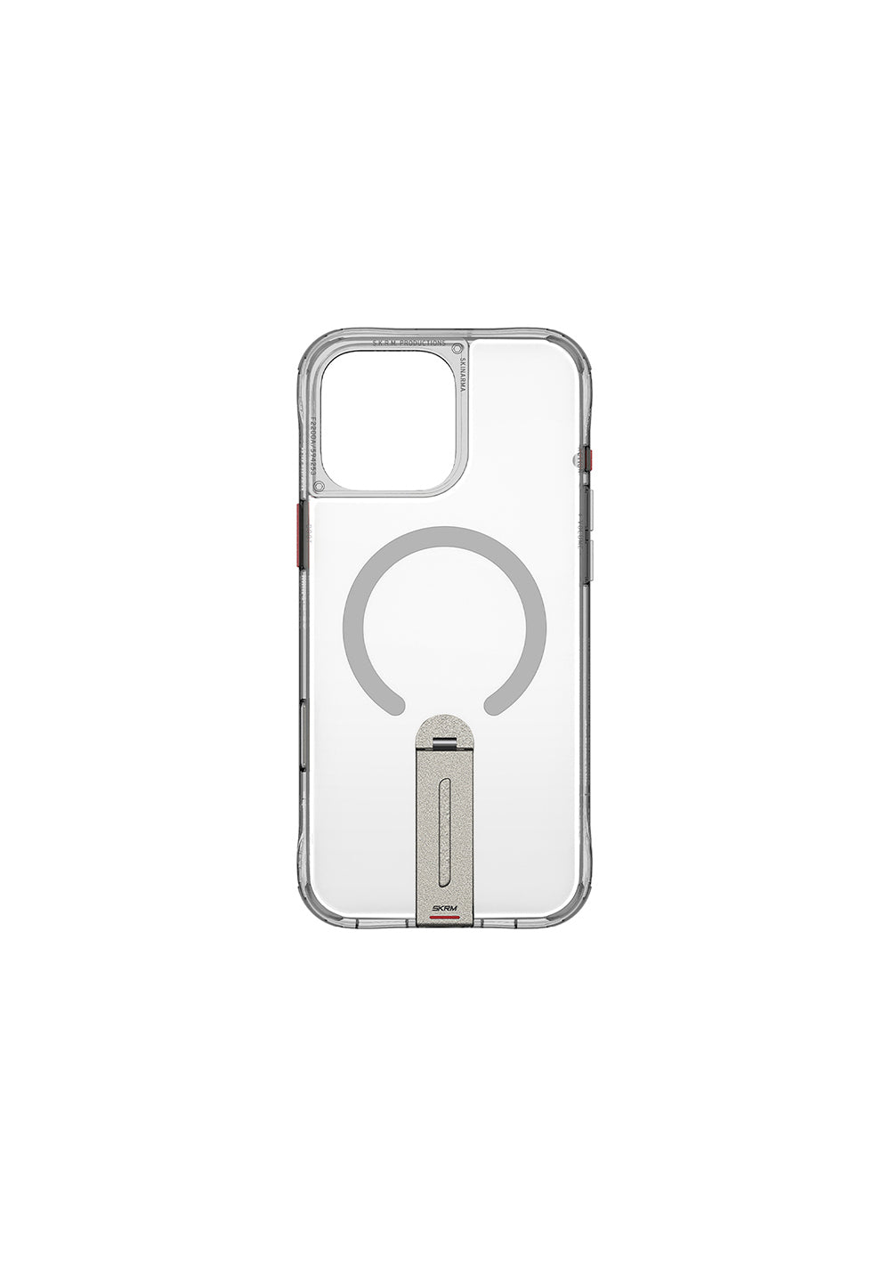 Apple iPhone 16 Pro Max Kılıf Manyetik Şarj Uyumlu 360 Derece Dönebilen Standlı Skinarma Helix Kapak