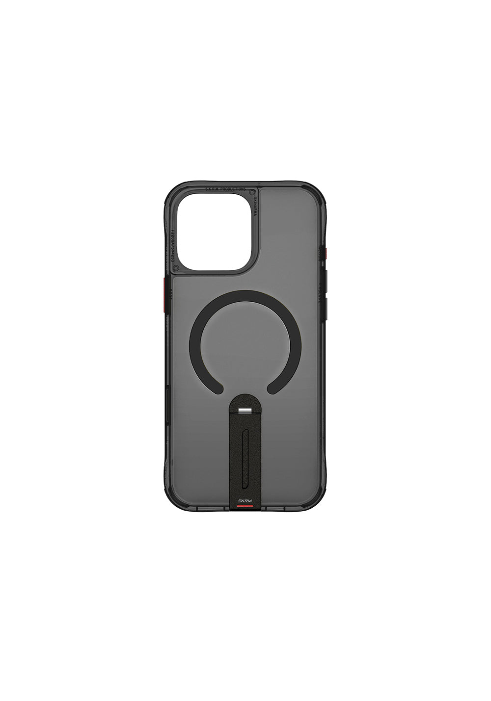 Apple iPhone 16 Pro Max Kılıf Manyetik Şarj Uyumlu 360 Derece Dönebilen Standlı Skinarma Helix Kapak