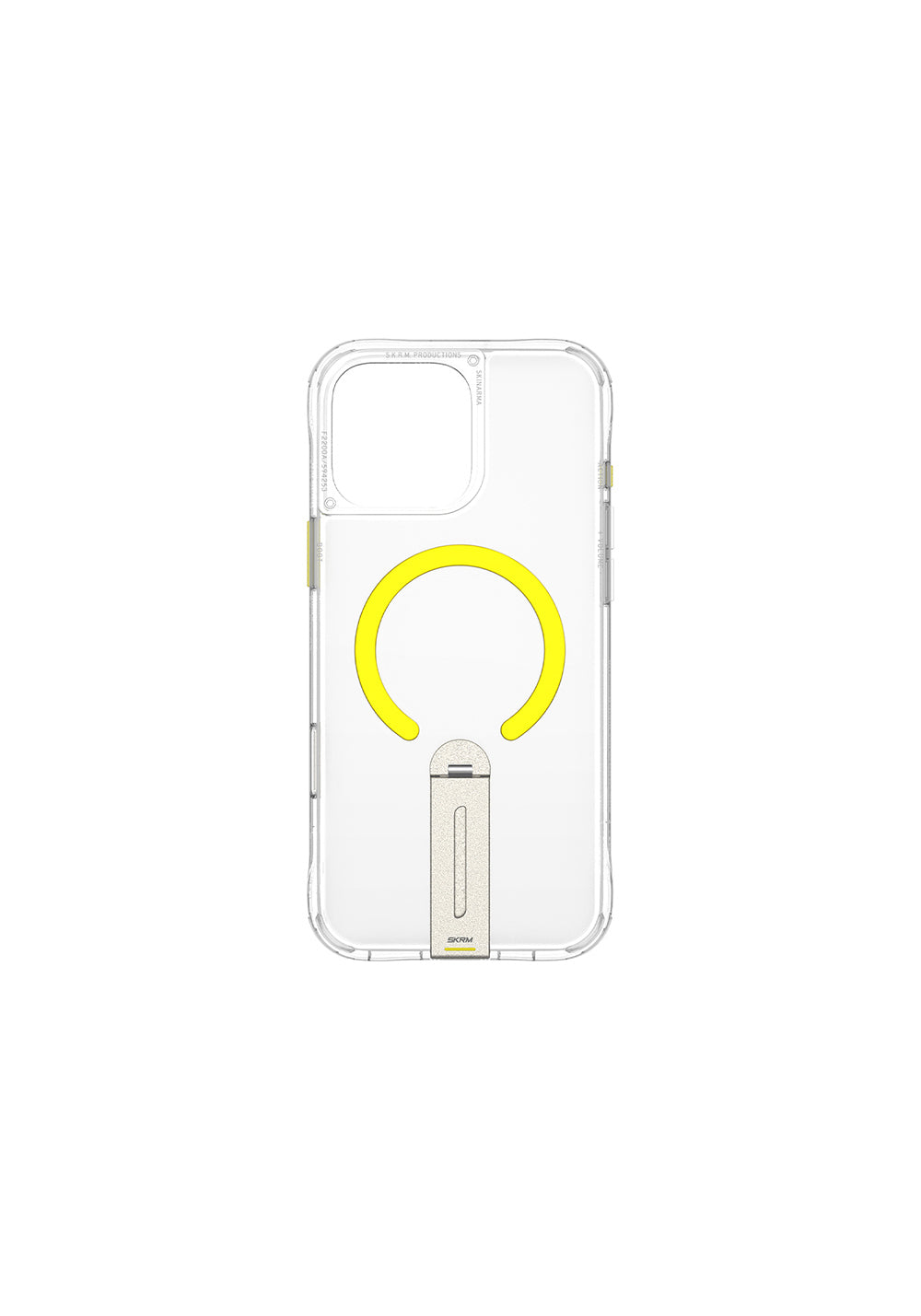 Apple iPhone 16 Pro Max Kılıf Manyetik Şarj Uyumlu 360 Derece Dönebilen Standlı Skinarma Helix Kapak