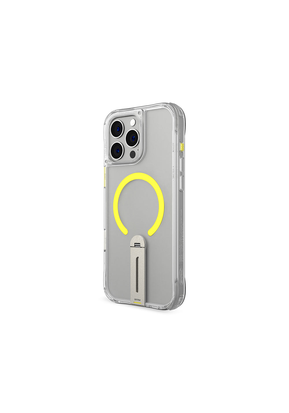 Apple iPhone 16 Pro Max Kılıf Manyetik Şarj Uyumlu 360 Derece Dönebilen Standlı Skinarma Helix Kapak