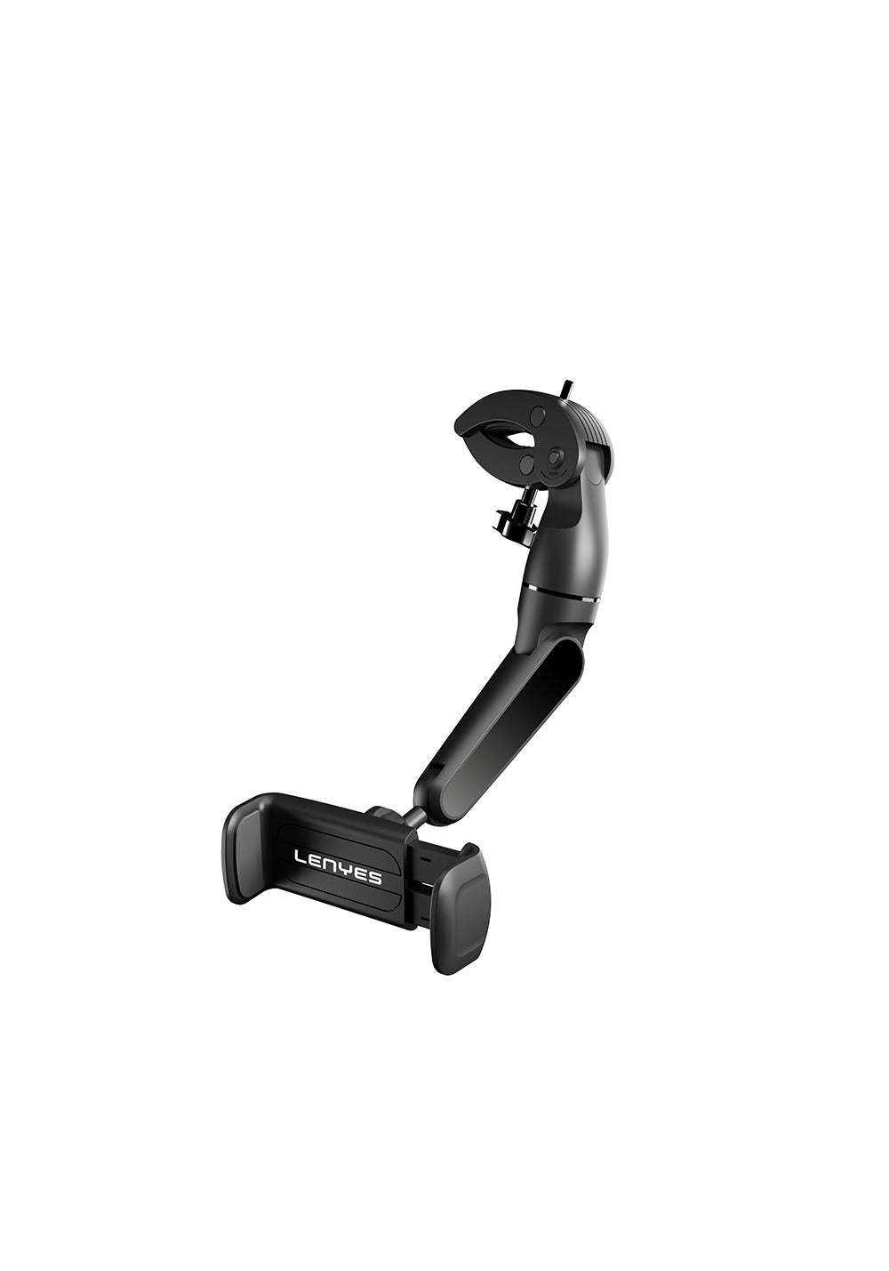 Lenyes CR146 360 Dönebilen Oynar Başlıklı Dikiz Ayna Araç Telefon Tutucu
