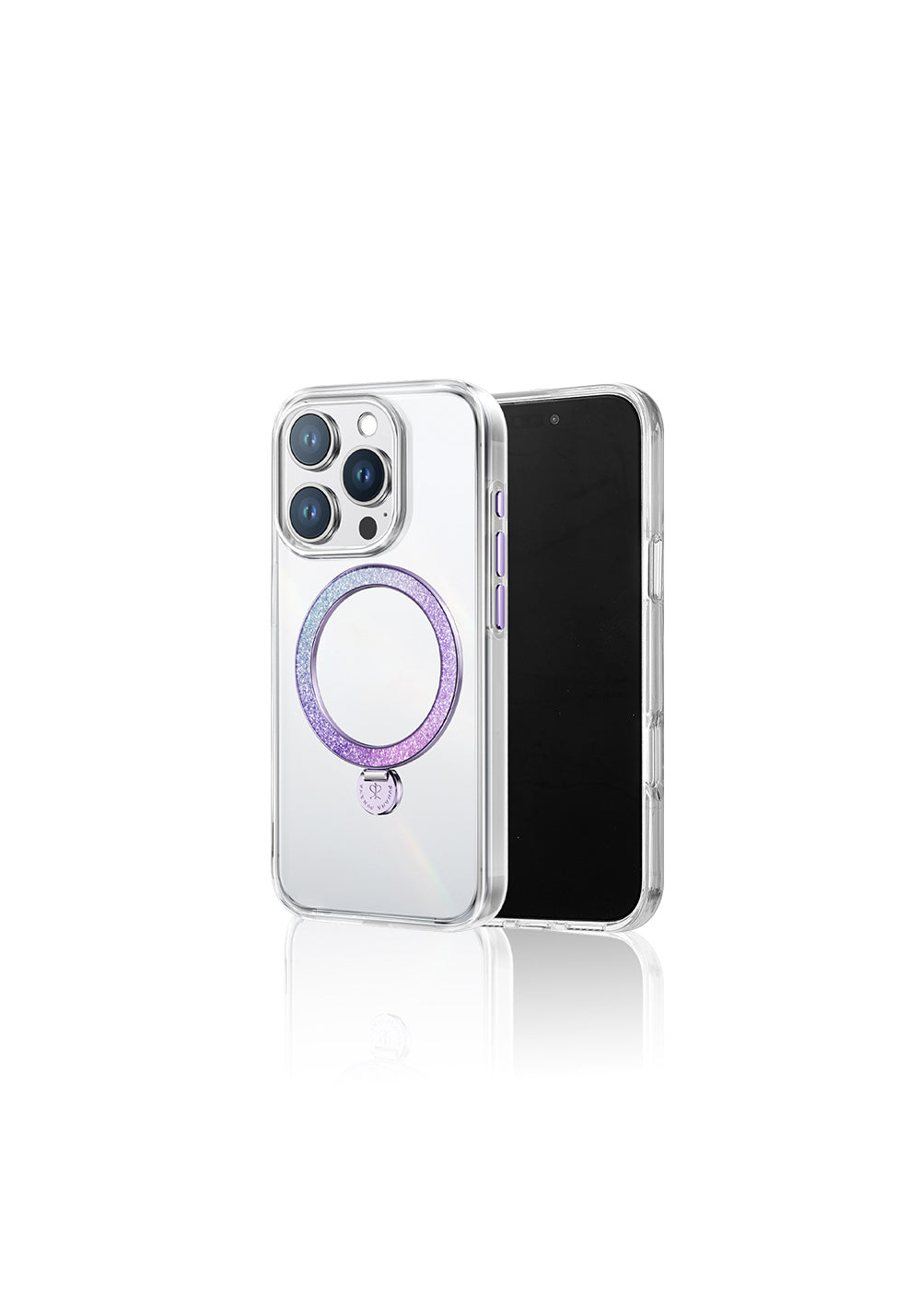 Apple iPhone 16 Pro Kılıf Manyetik Şarj Uyumlu Standlı Pynana Dancing Streamer Serisi Kapak