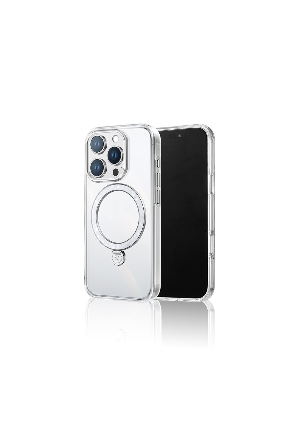 Apple iPhone 16 Pro Max Kılıf Manyetik Şarj Uyumlu Standlı Pynana Dancing Streamer Serisi Kapak
