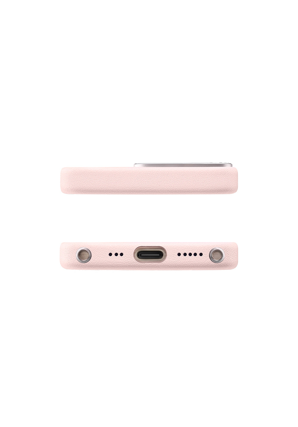 Apple iPhone 16 Pro Kılıf Manyetik Şarj Uyumlu Suni Deri Tasarımlı Pynana Starry Serisi Kapak