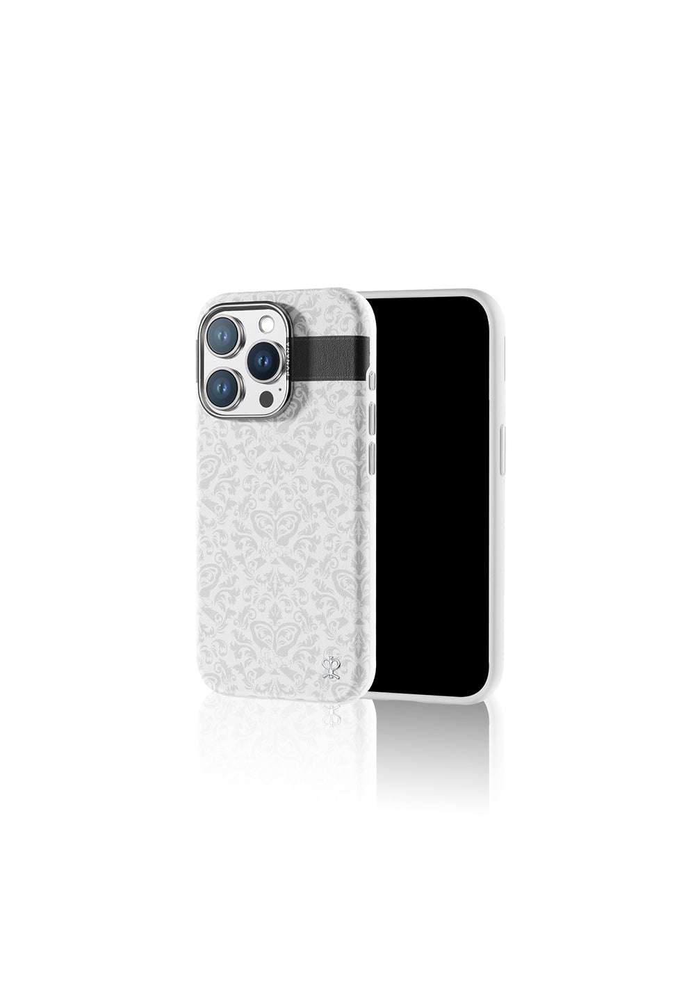 Apple iPhone 16 Pro Max Kılıf Manyetik Şarj Uyumlu Suni Deri Tasarımlı Desenli Pynana Print Serisi Kapak
