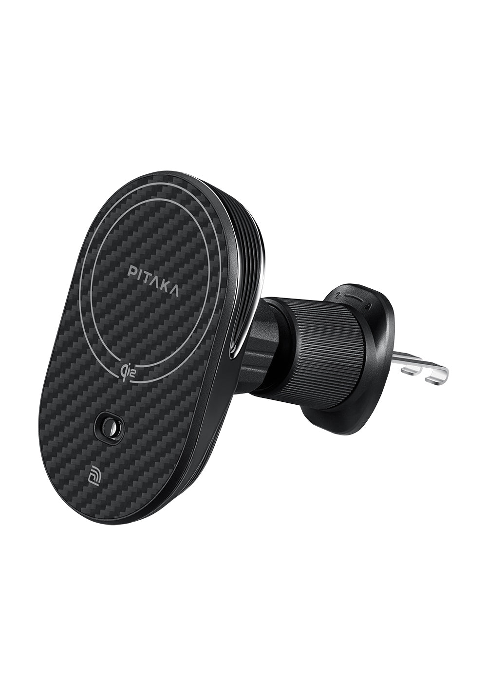 Pitaka MagEZ Pro 2 Manyetik Şarj Uyumlu Qi2 Aramid Fiber Araç Telefon Tutucu