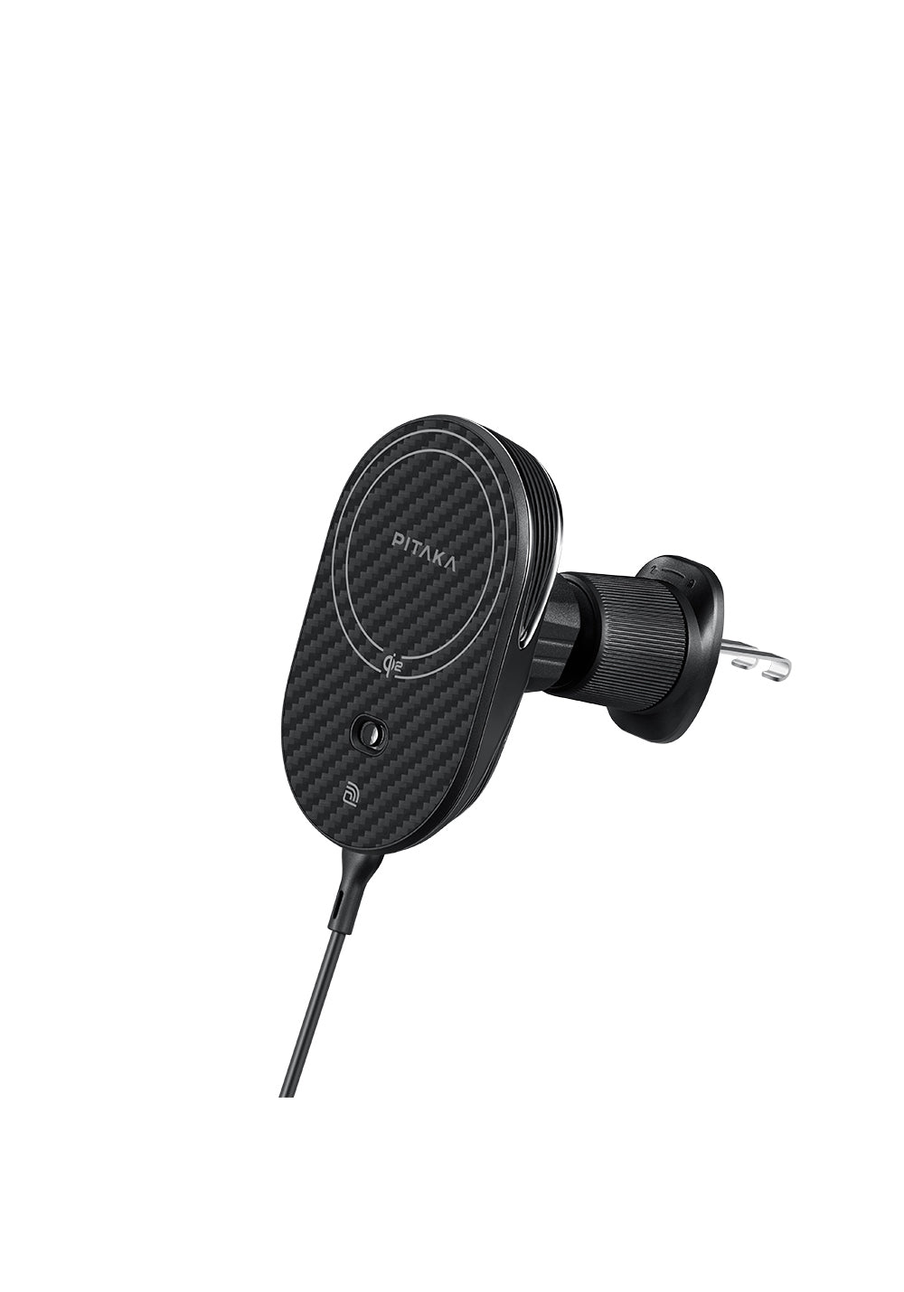 Pitaka MagEZ Pro 2 Manyetik Şarj Uyumlu Qi2 Aramid Fiber Araç Telefon Tutucu