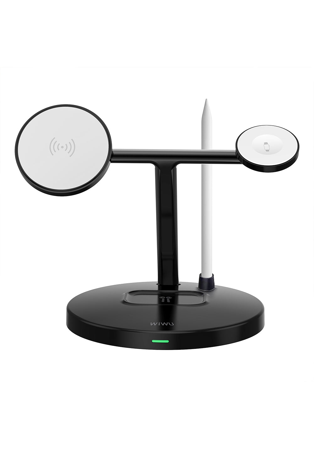 Wiwu Wi-W032 4 in 1 Magnetik Hızlı Şarj Özellikli Kablosuz Şarj Standı 15W