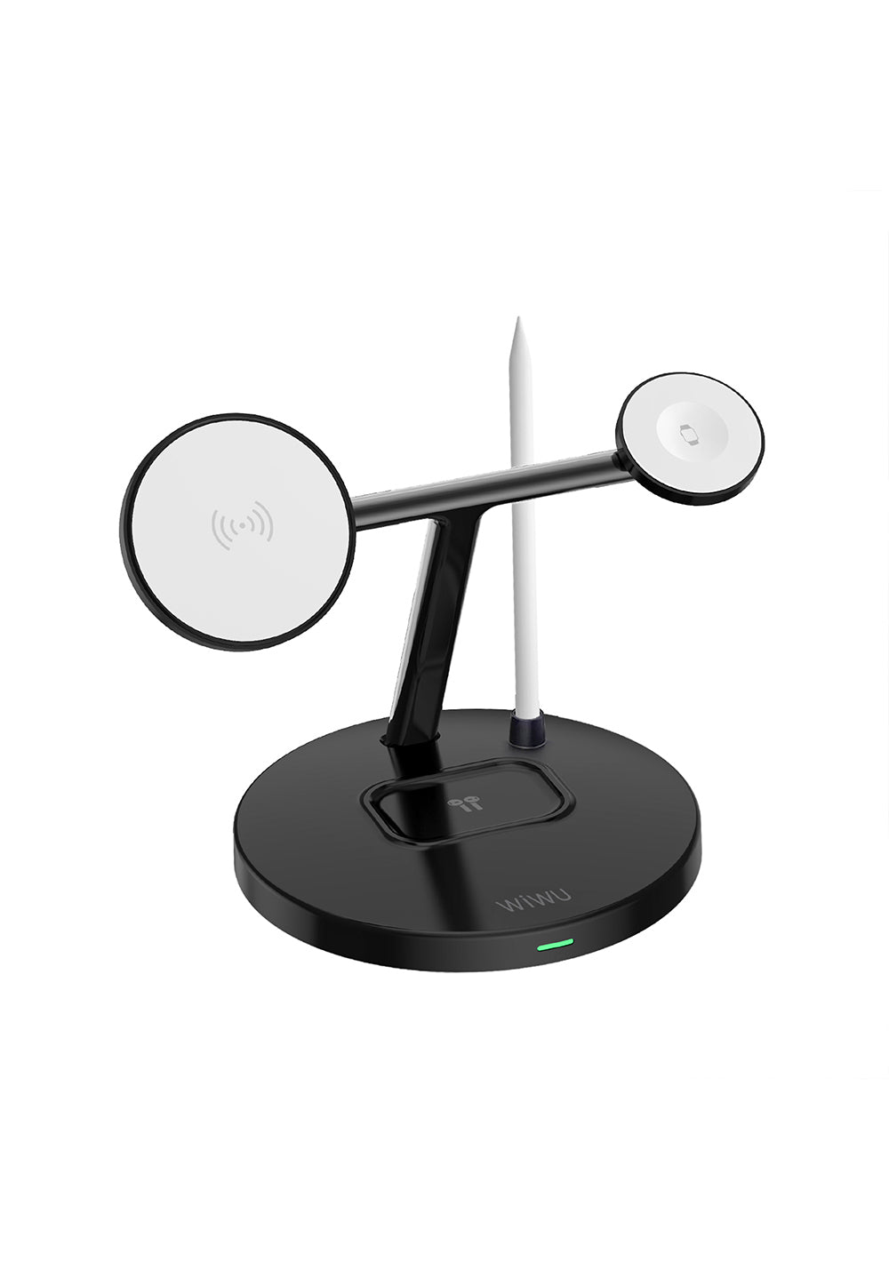 Wiwu Wi-W032 4 in 1 Magnetik Hızlı Şarj Özellikli Kablosuz Şarj Standı 15W