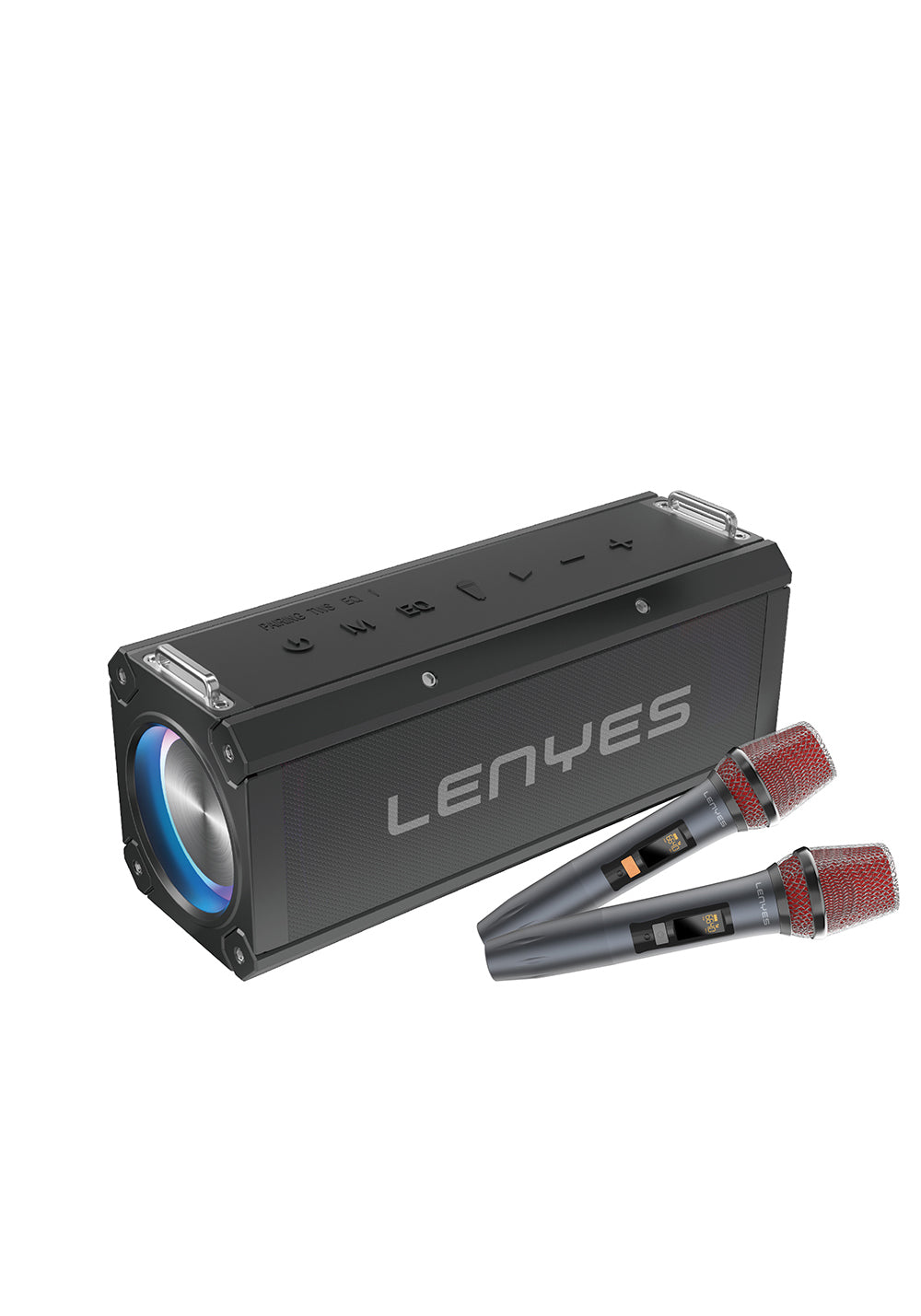 Lenyes S828 RGB Led Işıklı TWS Bluetooth Speaker Hoparlör v5.0
