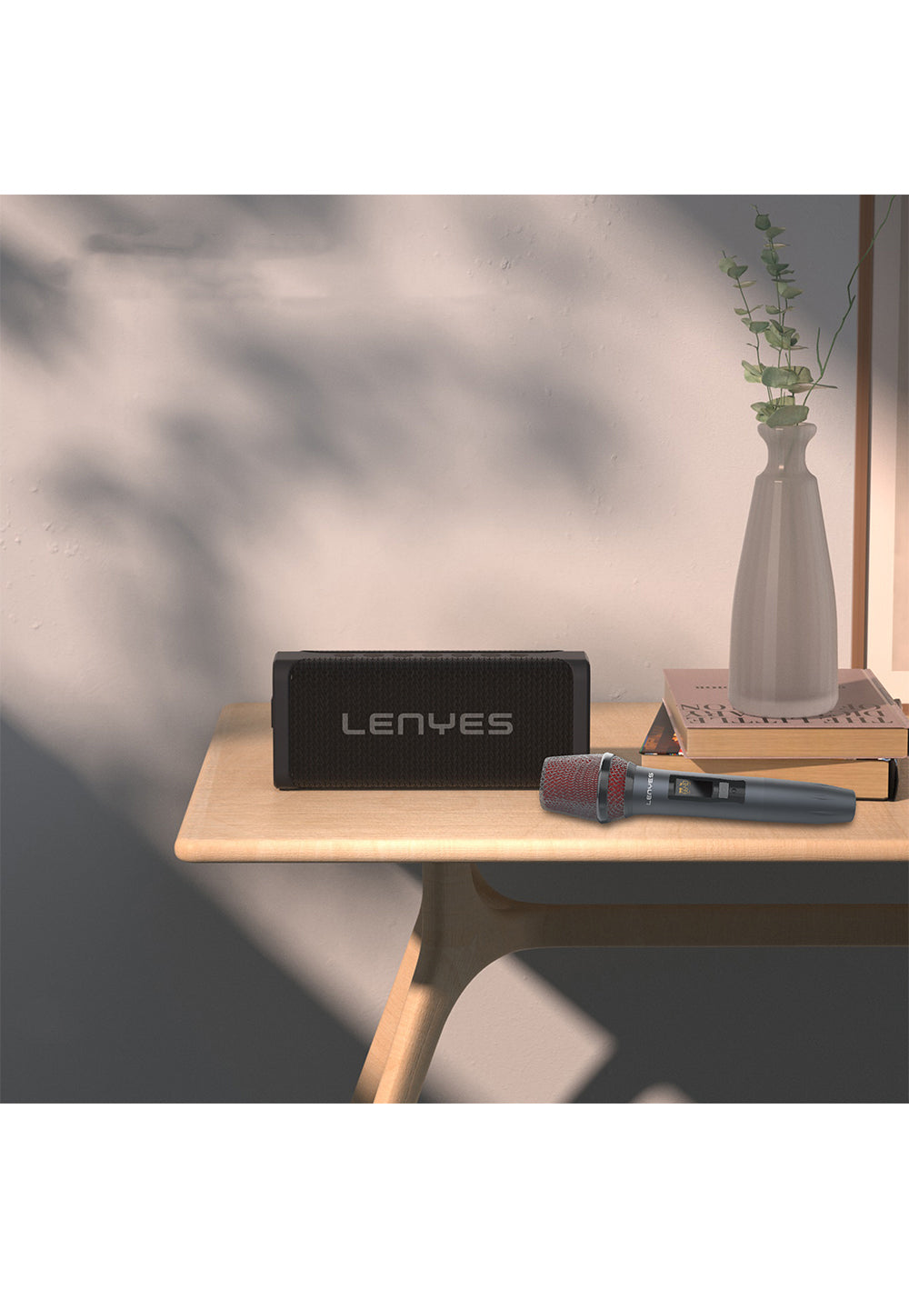 Lenyes S829 Karaoke Mikrofonlu Bluetooth Speaker Hoparlör v5.0