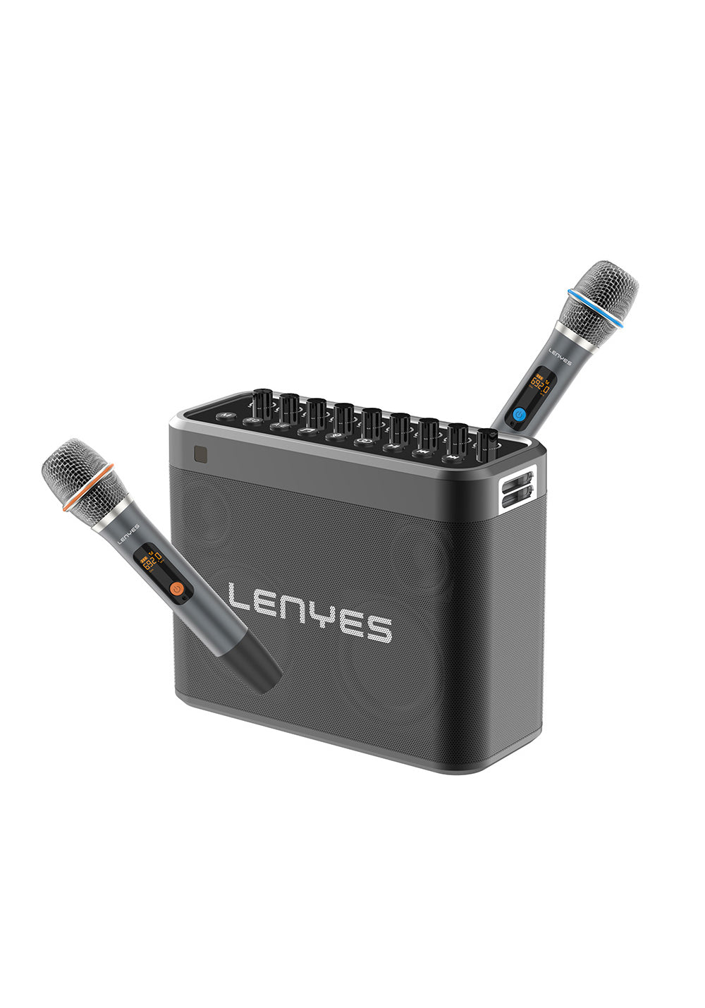 Lenyes S830 Mikrofonlu Çoklu Giriş TWS Karaoke Bluetooth Hoparlör v5.0 160W