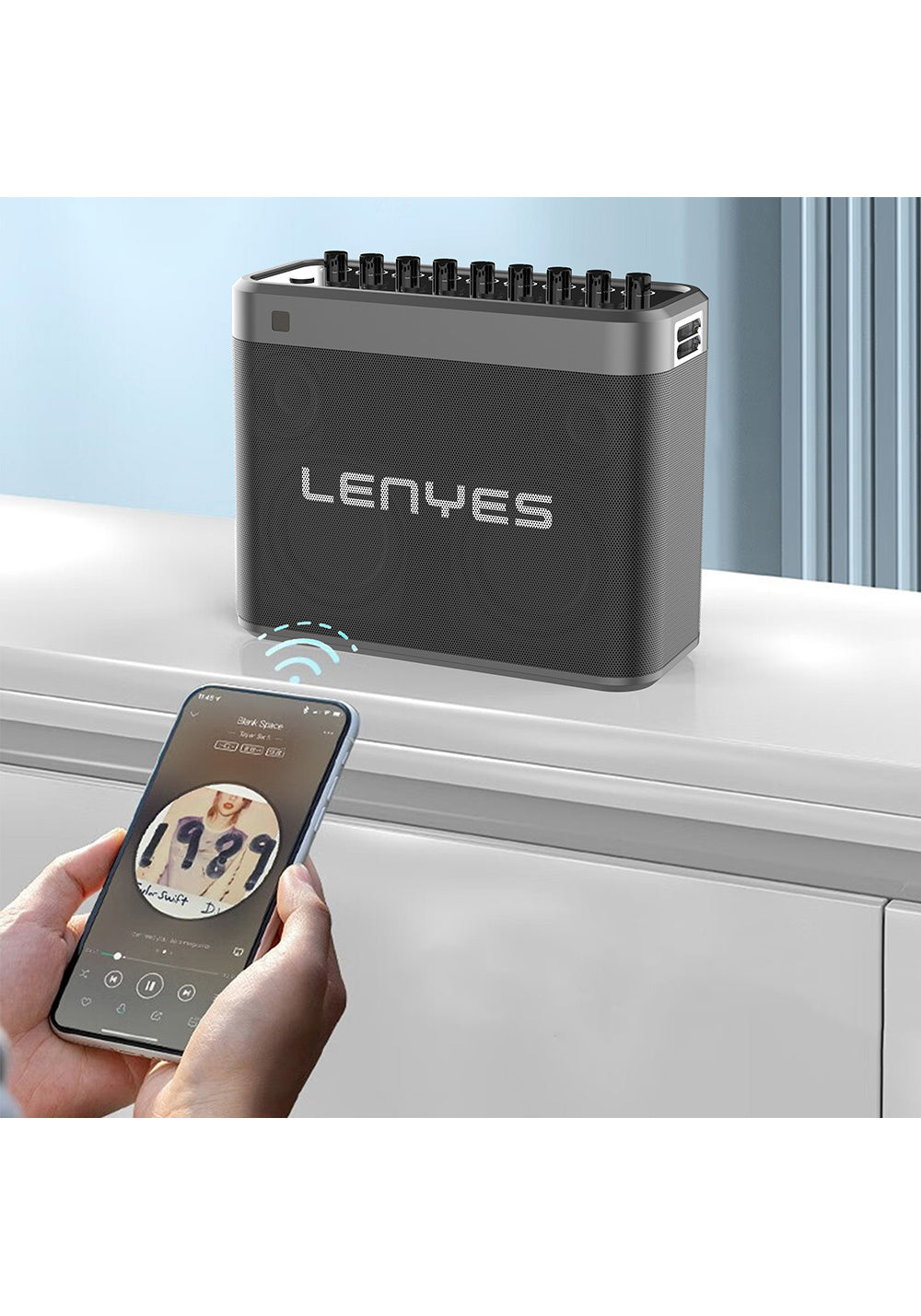Lenyes S830 Mikrofonlu Çoklu Giriş TWS Karaoke Bluetooth Hoparlör v5.0 160W