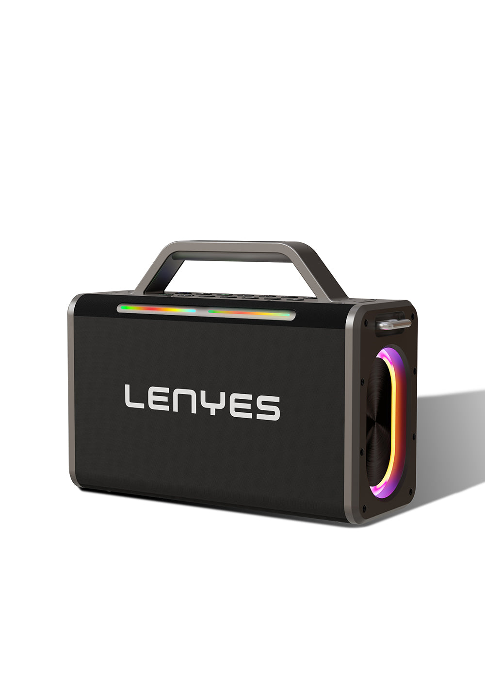 Lenyes S835 RGB Led Işıklı Bluetooth Speaker Hoparlör v5.0