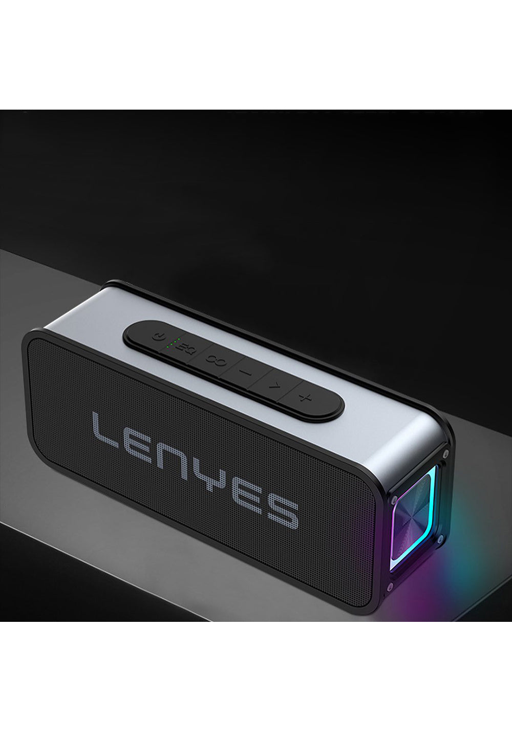 Lenyes S856 RGB Işıklı Mikrofonlu Bluetooth Speaker Hoparlör v5.0
