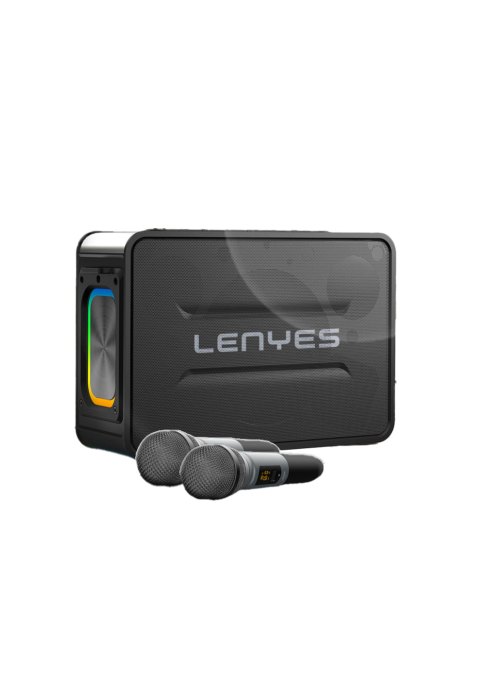 Lenyes S859 RGB Işıklı Çift Mikrofonlu TWS Bluetooth Speaker Hoparlör v5.3