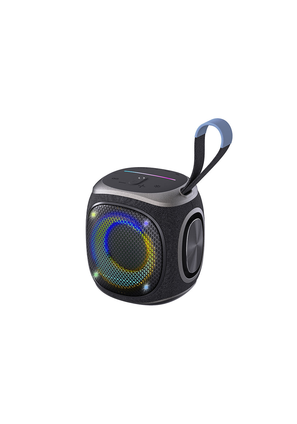 Lenyes S864 RGB Işıklı Taşınabilir TWS Bluetooth Speaker Hoparlör v5.3
