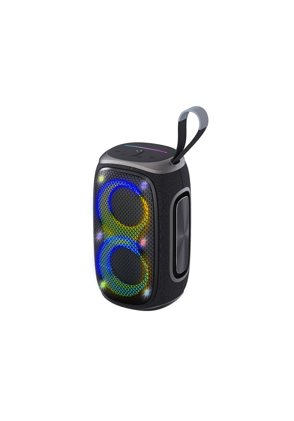 Lenyes S865 Luminous Serisi Su Geçirmez Çoklu Giriş RGB Işıklı TWS Bluetooth Hoparlör v5.3 40W