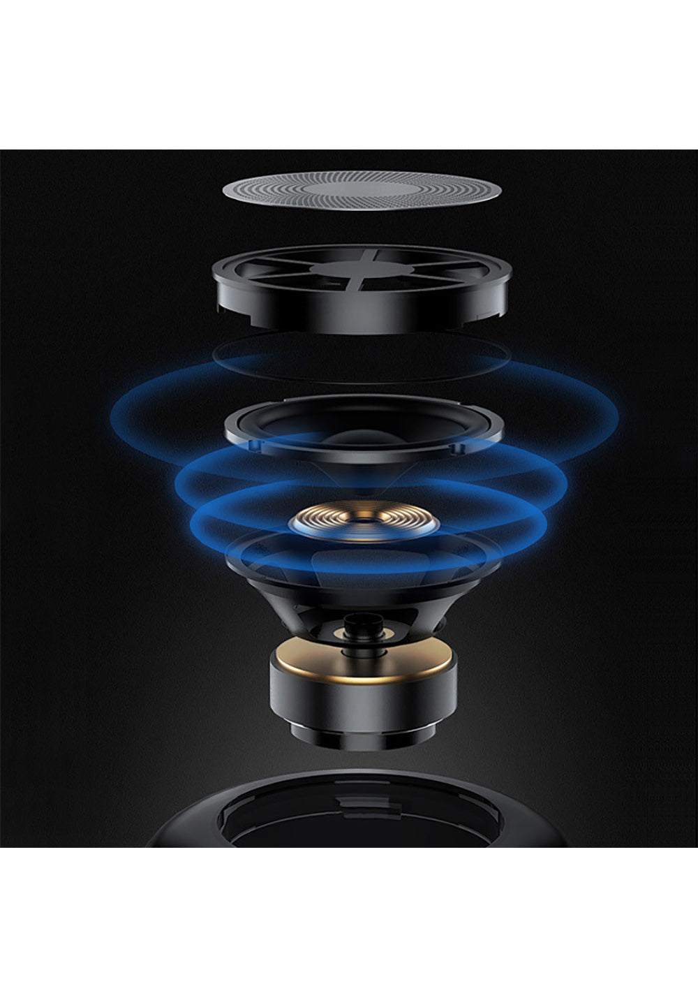 Lenyes S865 Luminous Serisi Su Geçirmez Çoklu Giriş RGB Işıklı TWS Bluetooth Hoparlör v5.3 40W