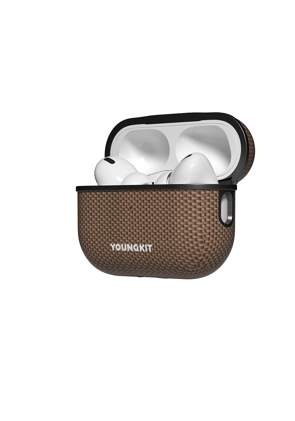 Apple Airpods Pro Kılıf Manyetik Şarj Uyumlu Aramid Fiber Youngkit 1500D Extreme Wing Serisi Kapak