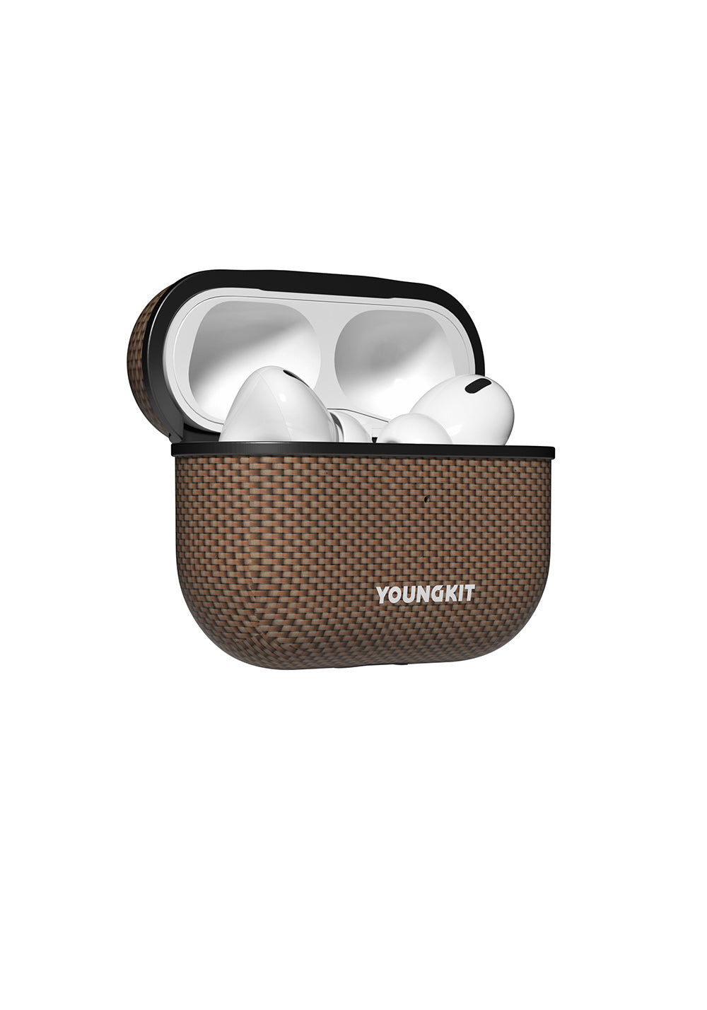 Apple Airpods Pro Kılıf Manyetik Şarj Uyumlu Aramid Fiber Youngkit 1500D Extreme Wing Serisi Kapak