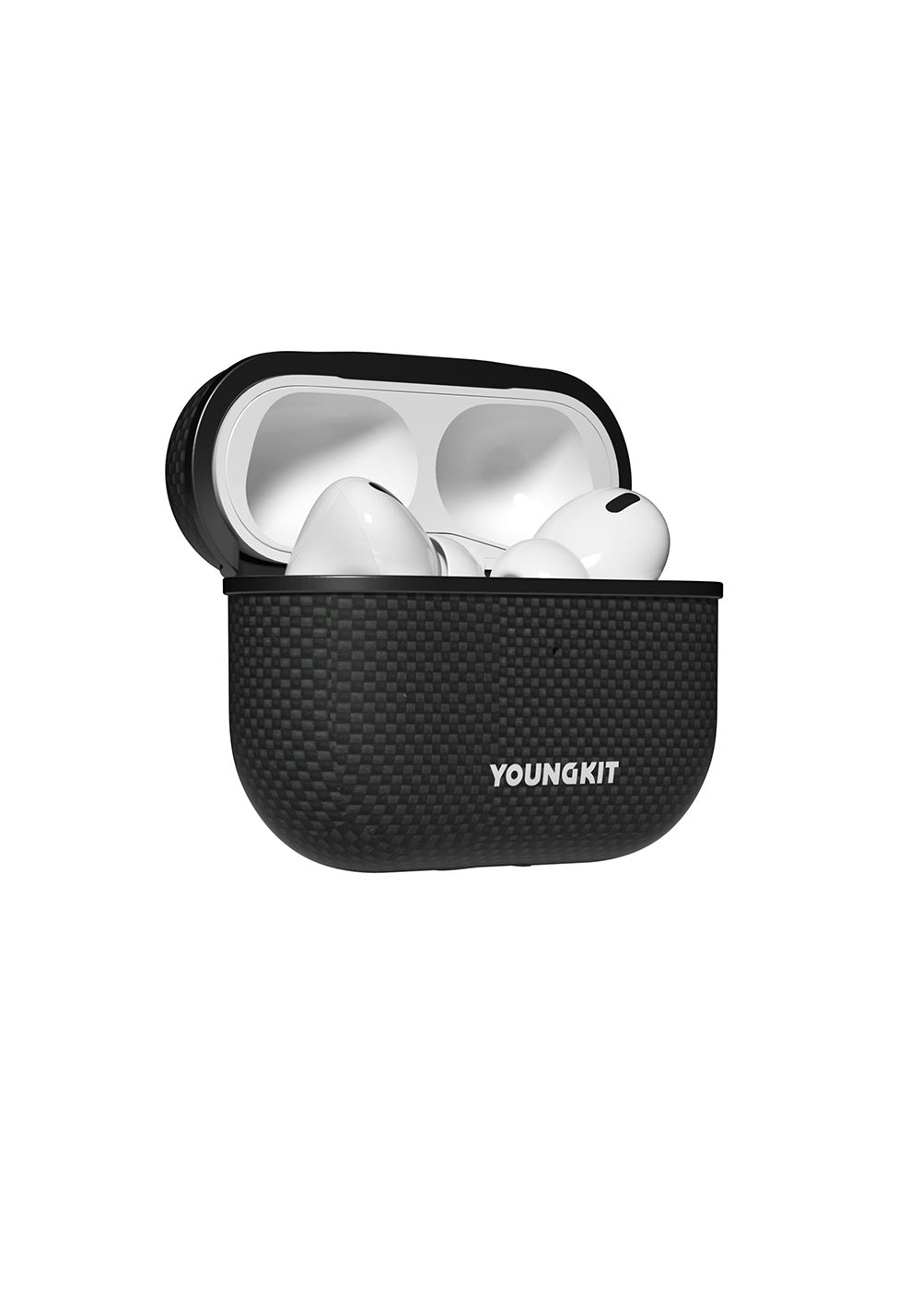 Apple Airpods Pro Kılıf Manyetik Şarj Uyumlu Aramid Fiber Youngkit 1500D Extreme Wing Serisi Kapak