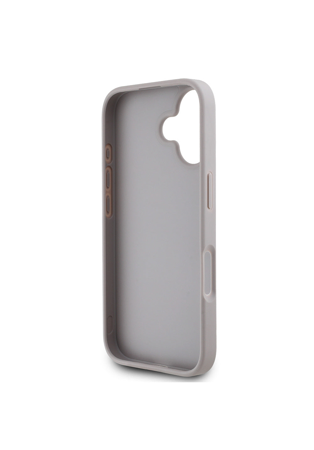 Apple iPhone 16 Kılıf Guess Orijinal Lisanslı Gül Baskılı Büyük Metal Logo Dizaynlı Kapak