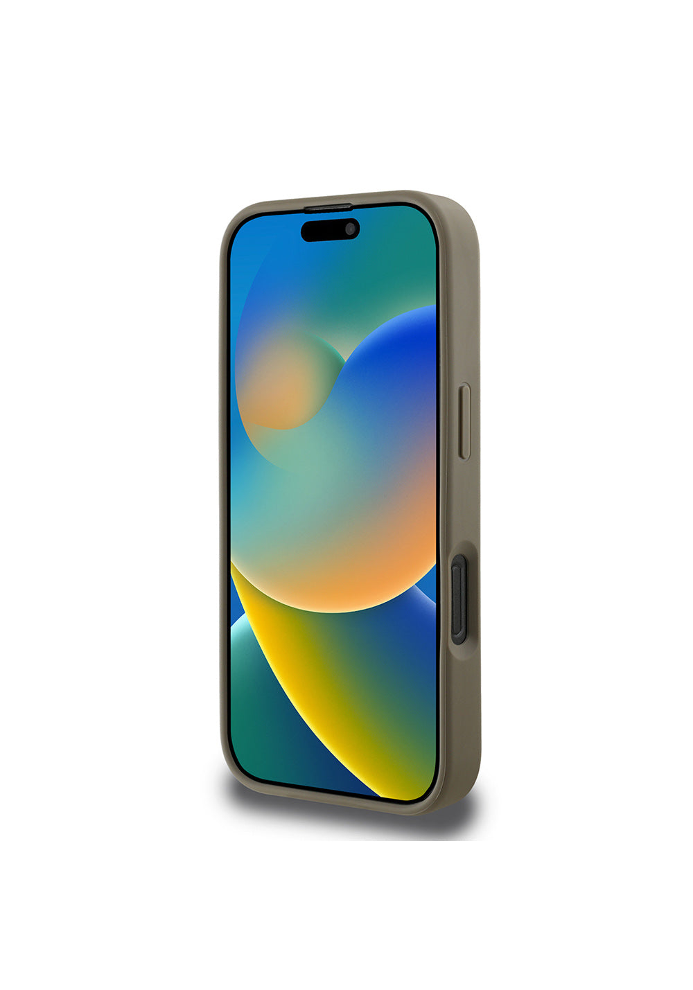 Apple iPhone 16 Pro Kılıf DKNY Orijinal Lisanslı Taşlı DKNY Yazılı Metalik Rhinestones PU Deri Kapak