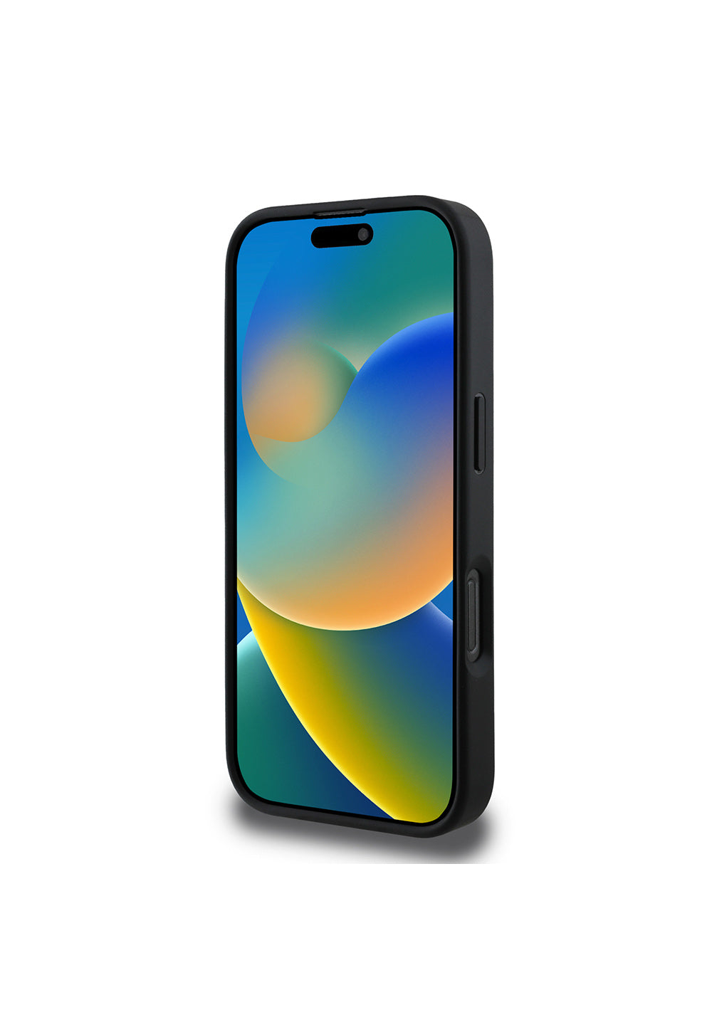 Apple iPhone 16 Pro Kılıf DKNY Orijinal Lisanslı Manyetik Şarj Uyumlu 3D Yazılı Grid Pattern Kapak