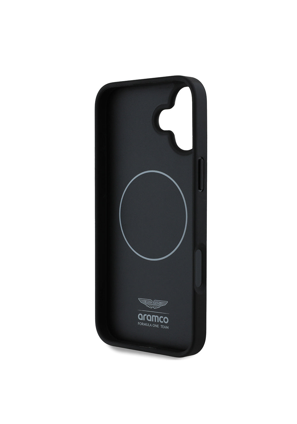 Apple iPhone 16 Plus Kılıf Aston Martin Orijinal Lisanslı Manyetik Şarj Uyumlu PU Deri Alonso 14 Baskılı Kapak
