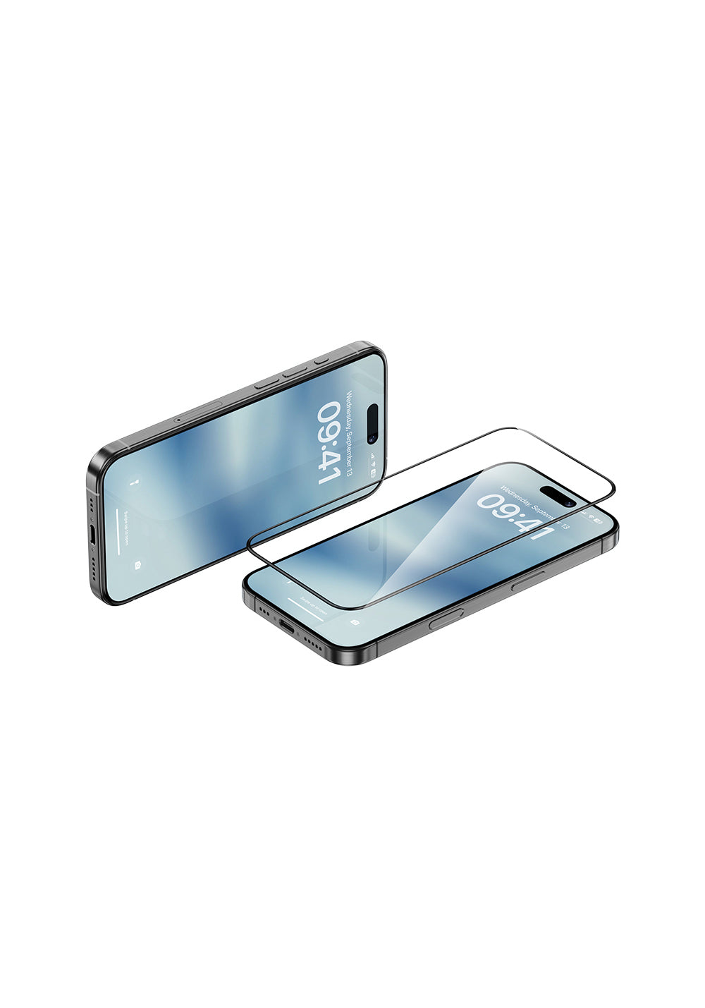 Apple iPhone 16 Pro Max Benks Ultra Shield 0.9mm Çerçeveli 0.3mm Ekran Koruyucu + Kolay Uygulama Aparatlı