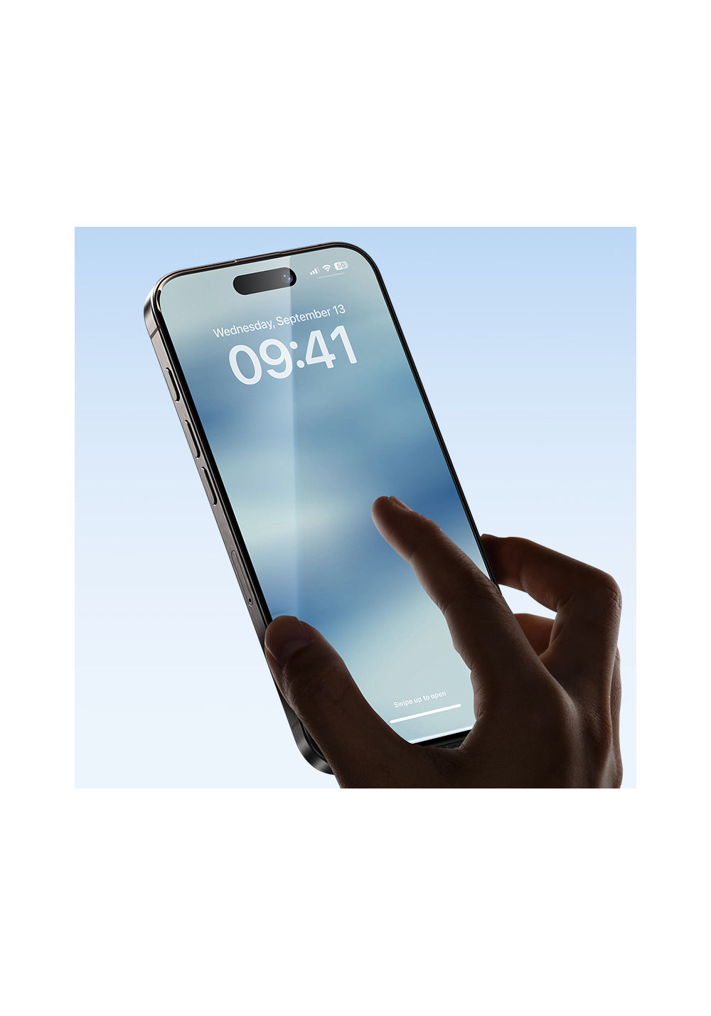 Apple iPhone 16 Pro Max Benks Ultra Shield 0.9mm Çerçeveli 0.3mm Ekran Koruyucu + Kolay Uygulama Aparatlı