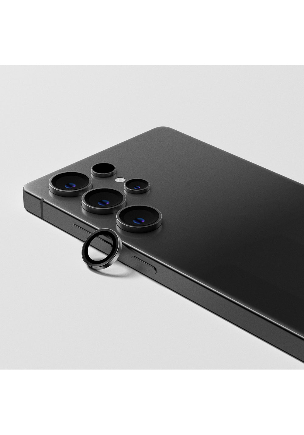 Galaxy S25 Ultra Amazingthing Titan Safir Kamera Lens Koruyucu + Kolay Uygulama Aparatlı